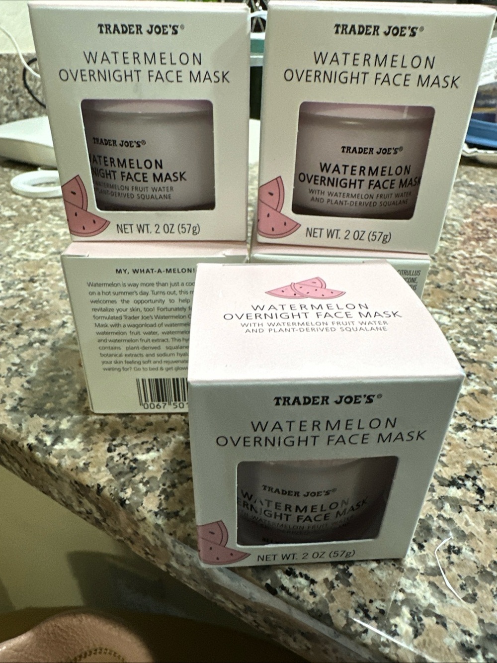 Trader Joe’s Watermelon Overnight Face Mask - Pink- sold separately